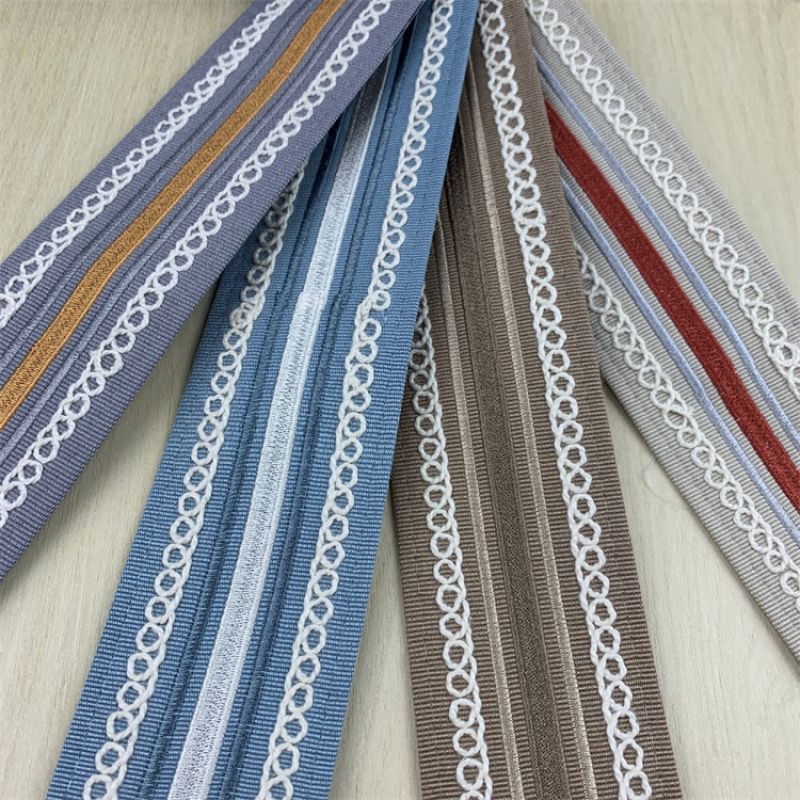 Curtain Trim Manufacturer - 6cm Luxurious Embroidered Ribbon