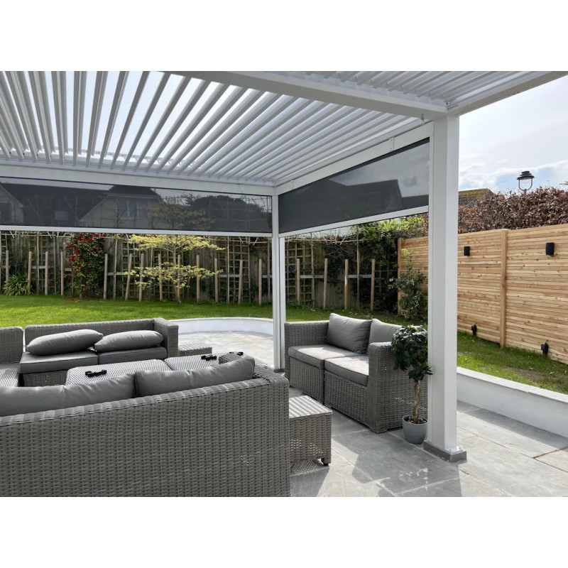 Aluminum Pergola Factory - Louver Adjustable Rainproof Roof