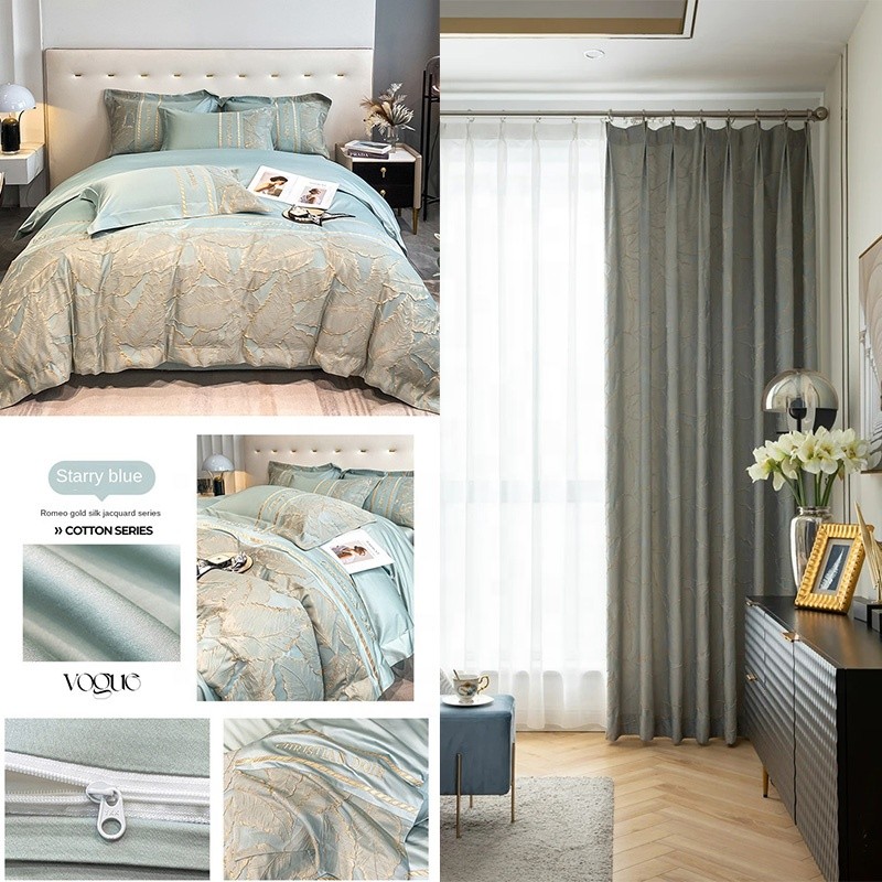 Duvet Cover Factory - 100% Cotton 4PCS Luxury Pillowcase