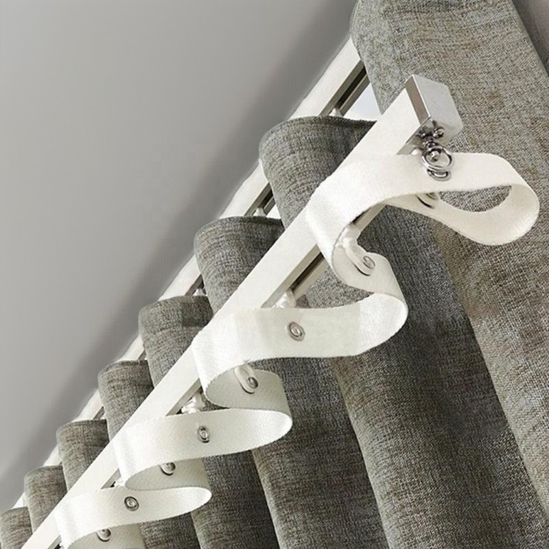 S Fold Drapery Rail Manufacturer - Modern Metal Aluminum