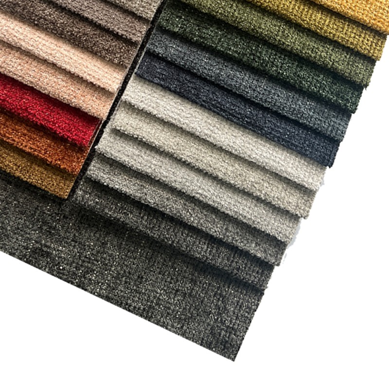 Sofa Fabric Factory - Woven Plain Breathable Luxury Chenille