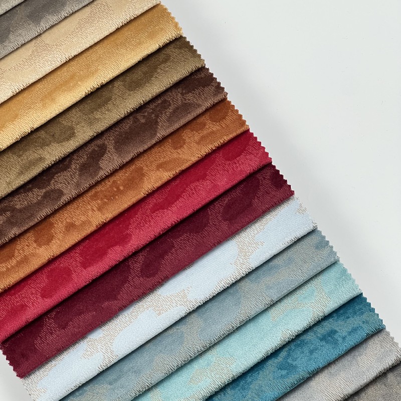 Holland Velvet Manufacturer - Bronzed Gold Foil Print Sofa Pillow