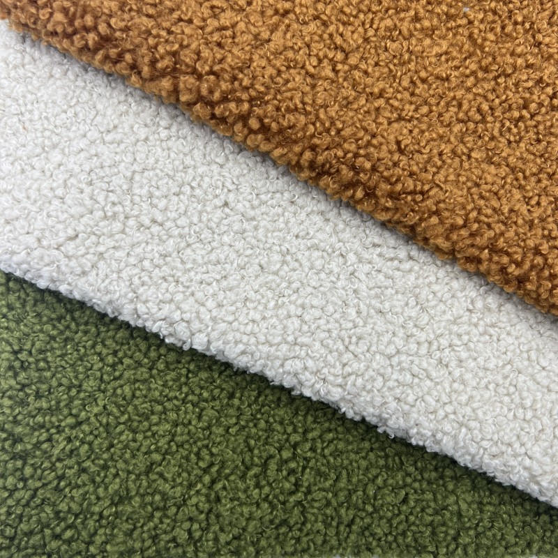 Teddy Fleece Fabric Manufacturer - Anti-Pilling Sherpa Soft Touch