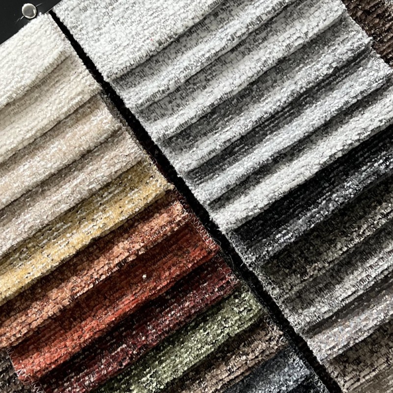 Chenille Fabric Manufacturer - Modern Minimalist Thick Solid Color