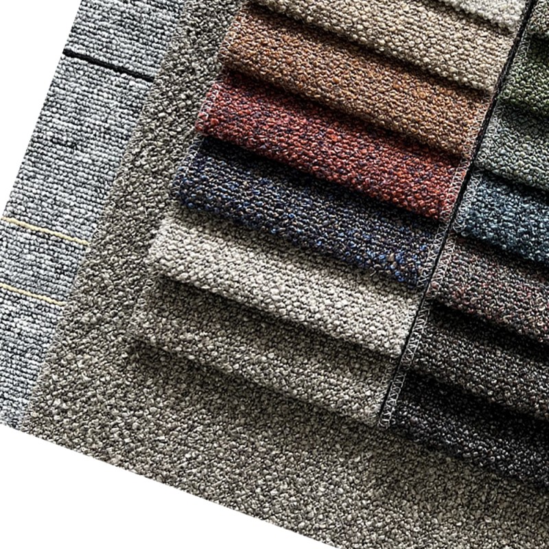 Upholstery Fabric Supplier - Vintage Style Woven Yarn-Dyed Plain