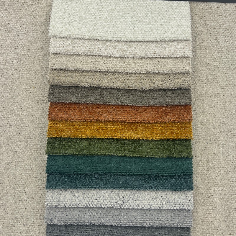 Upholstery Fabric Supplier - 100% Polyester Chenille Dye Breathable
