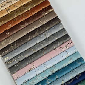 Velvet Upholstery Factory - Luxurious Bronzed Foiling Elegant