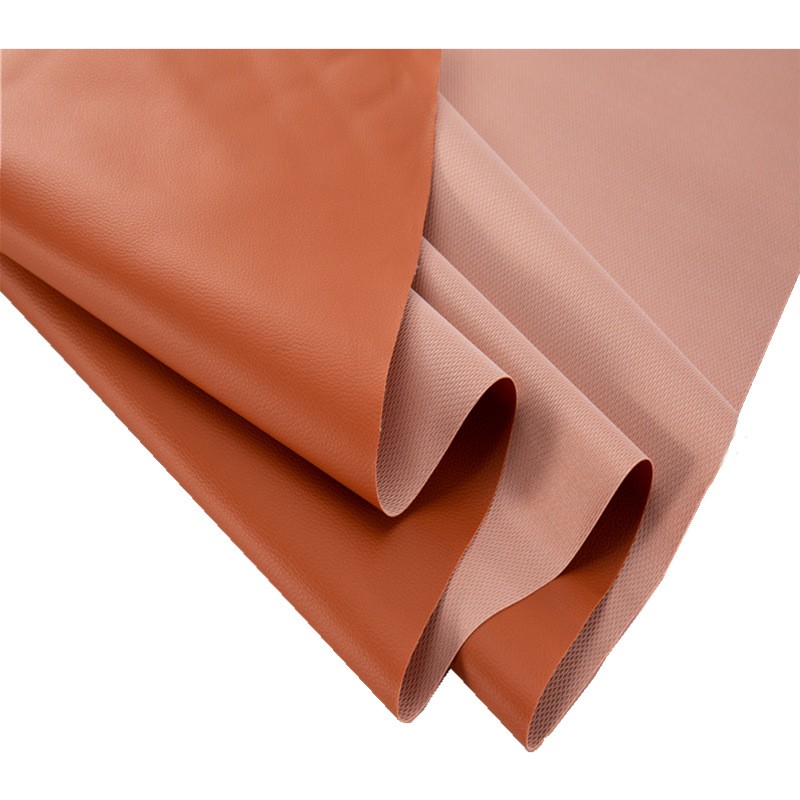 PVC Leather Supplier - Custom Solid Color Eco-Friendly Waterproof
