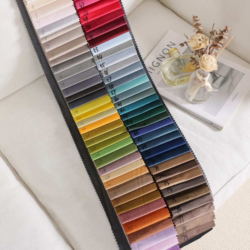 Holland Velvet Factory - Multi-Color Design Woven Plain Style