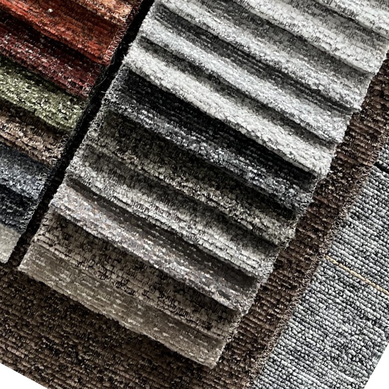 Chenille Fabric Manufacturer - Modern Minimalist Thick Solid Color