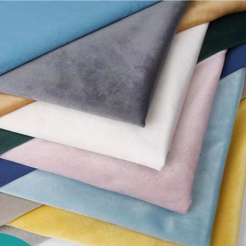 Velvet Fabric Manufacturer - High-End Thickening Multi-colors Soft Roll
