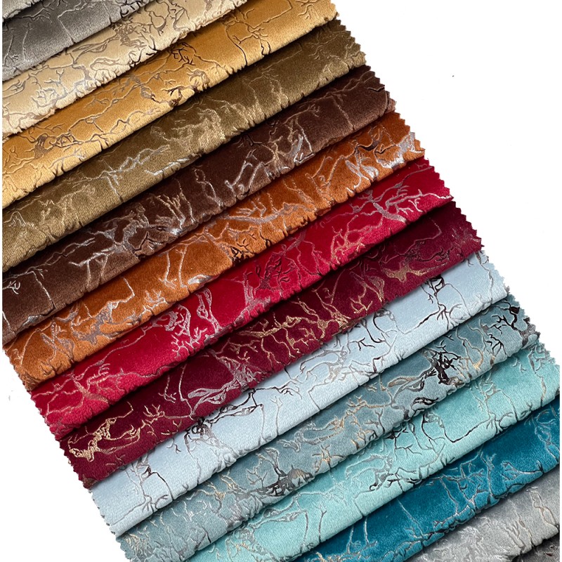 Print Velvet Supplier - Customized Super Soft Breathable Woven Upholstery