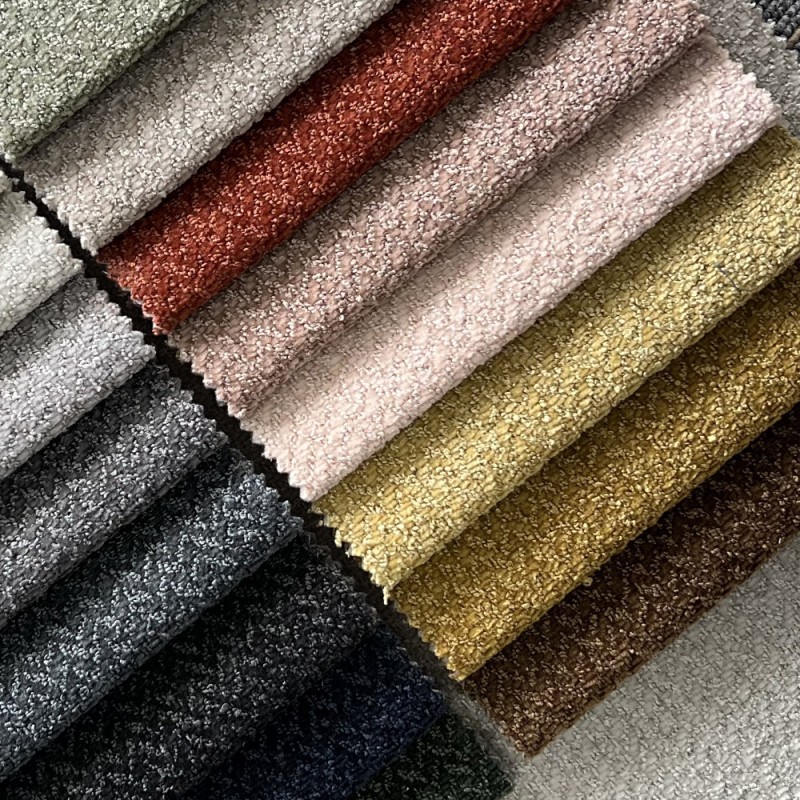 Sofa Fabric Factory - Customizable Modern Multicolor Plain Design