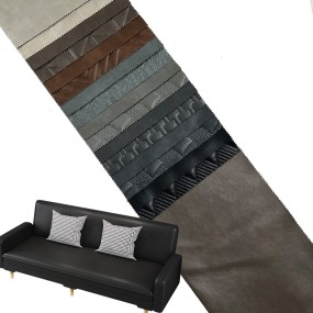 Faux Leather Supplier - 280gsm Waterproof Composite Embossing Woven