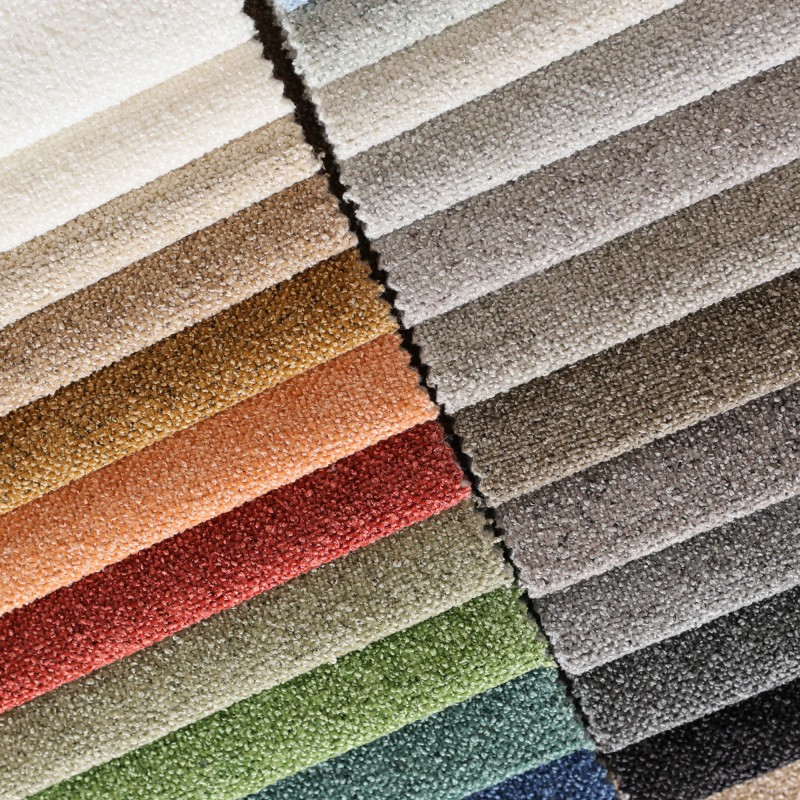 Furniture Fabric Factory - Customized Chunky Textures 100% Polyester