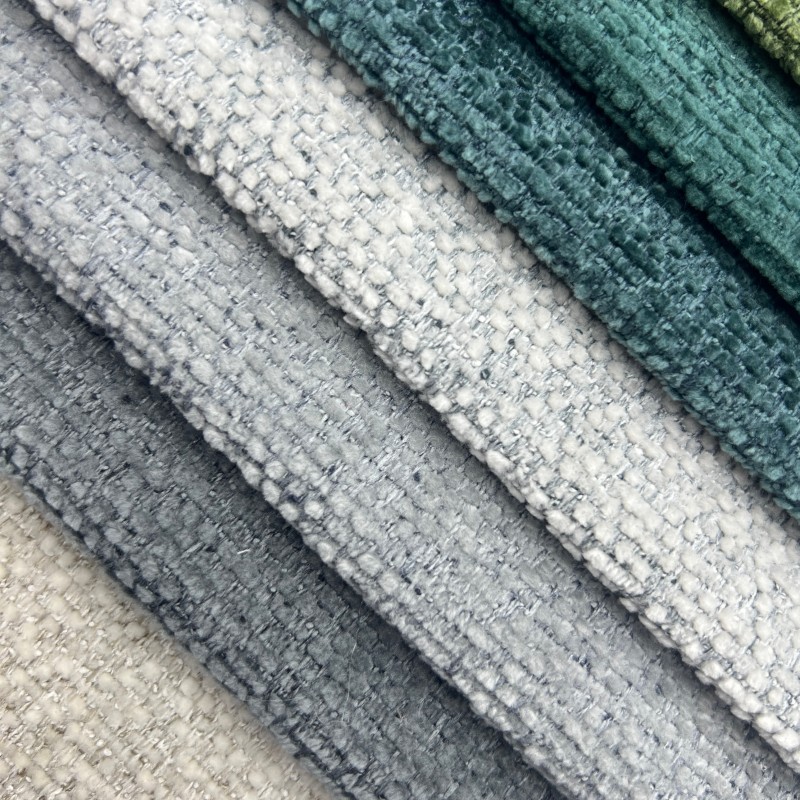 Upholstery Fabric Supplier - 100% Polyester Chenille Dye Breathable