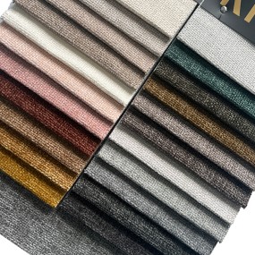 Chenille Sofa Fabric Manufacturer - Latest Modern Breathable Bright Color
