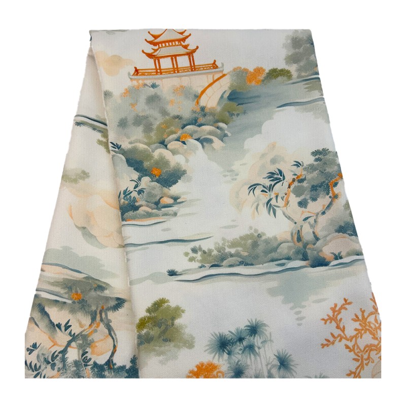 Woven Fabric Supplier - 260 GSM Medium Weight Digital Print