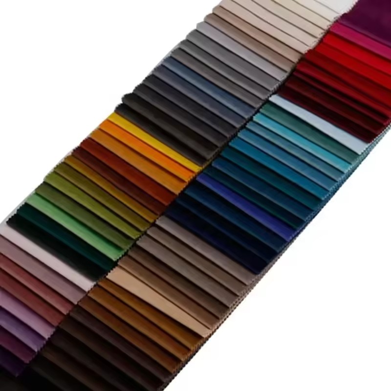 Polyester Velvet Manufacturer - Multi Colors Furniture Upholstery Home