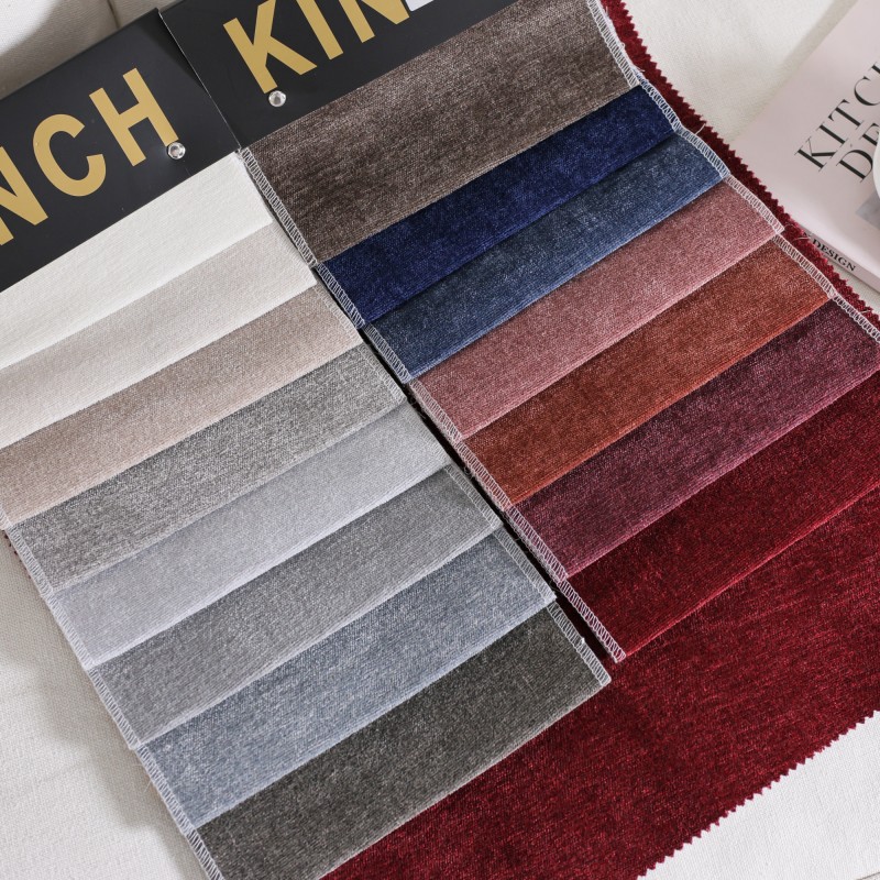 Chenille Fabric Manufacturer - Latest Design Colorful Woven Luxury