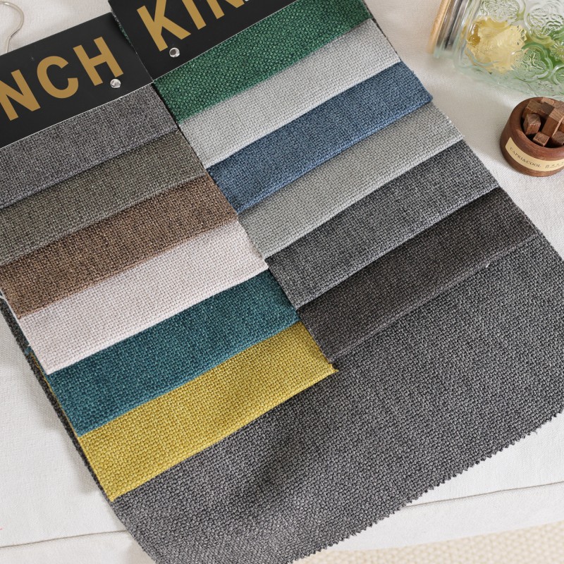 Sofa Fabric Supplier - Classic Colorful Middle Thickness Yarn Dyed