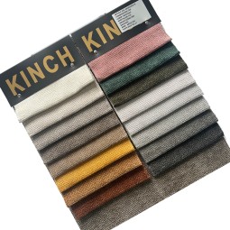 Velvet Sofa Material Factory - Polyester Plain Dyed Multi-Color Woven