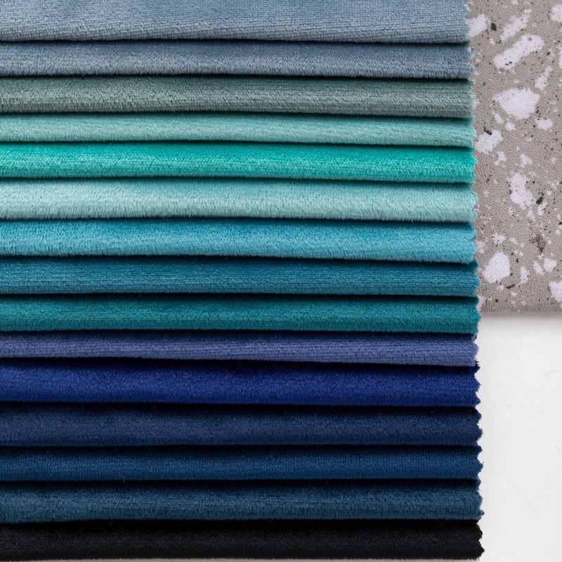 Sofa Fabric Supplier - Custom Colors Upholstery Velvet Luxury Thick