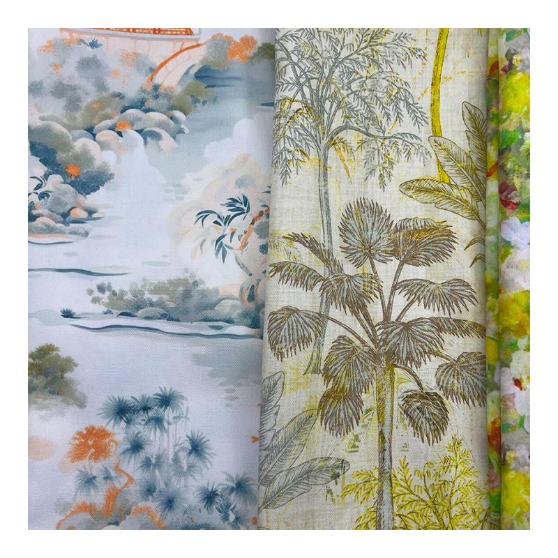 Floral Print Fabric Manufacturer - 100% Cotton Organic Poplin Shirts