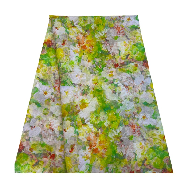 Satin Chiffon Factory - Eco-friendly Custom Digital Floral Print