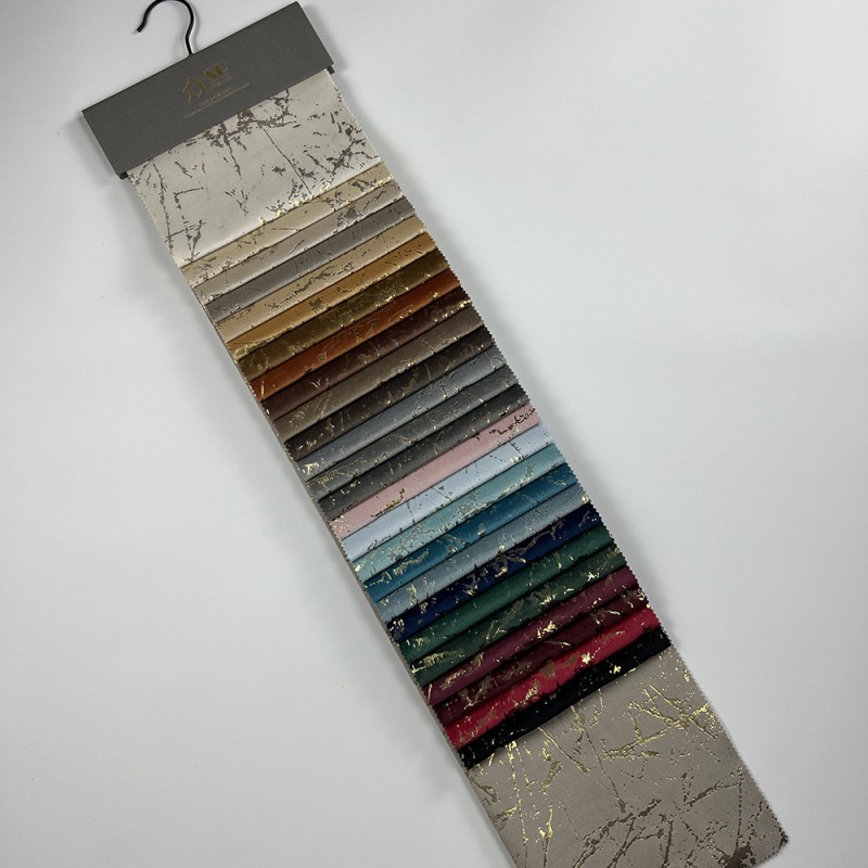 Velvet Upholstery Factory - Luxurious Bronzed Foiling Elegant