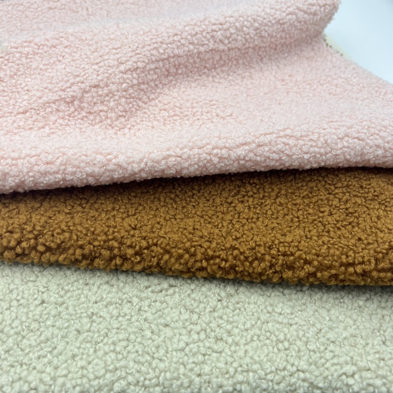 Teddy Fleece Fabric Manufacturer - Anti-Pilling Sherpa Soft Touch