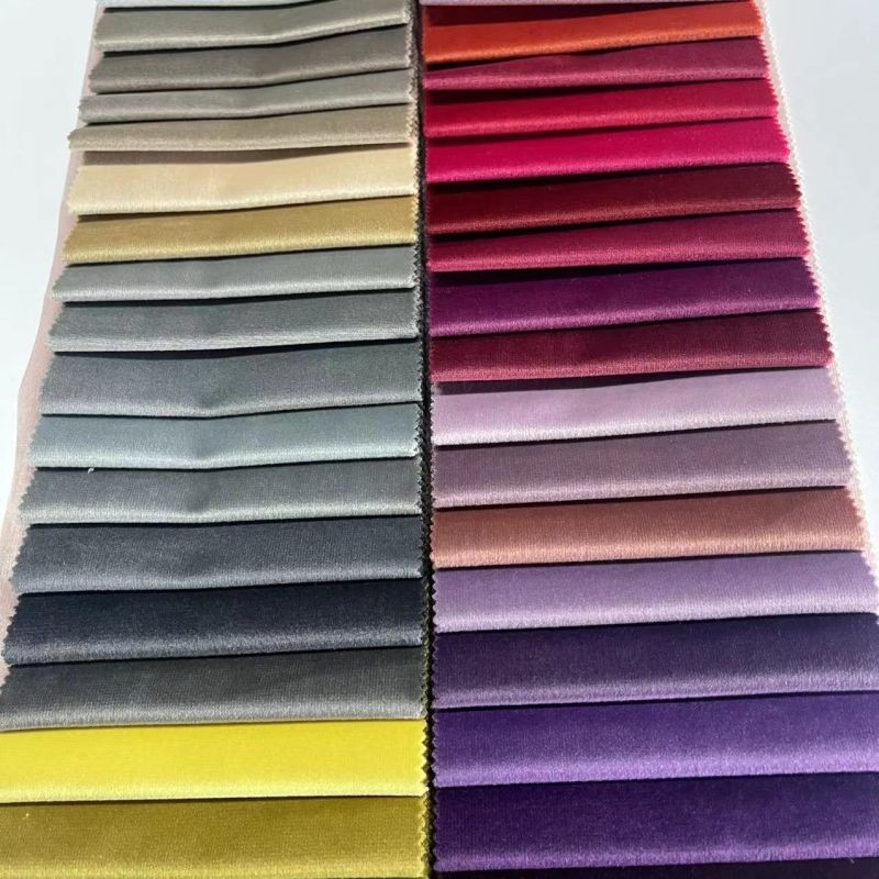 Holland Velvet Manufacturer - 100% Polyester Baby Face Luxury