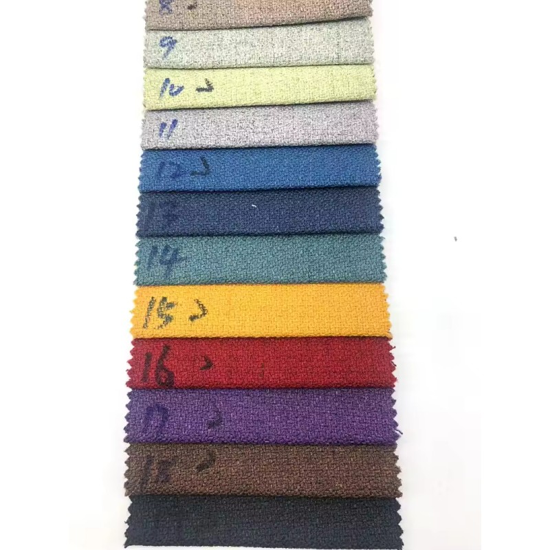 Linen Look Fabric Manufacturer - Heavyweight Vintage Microfiber