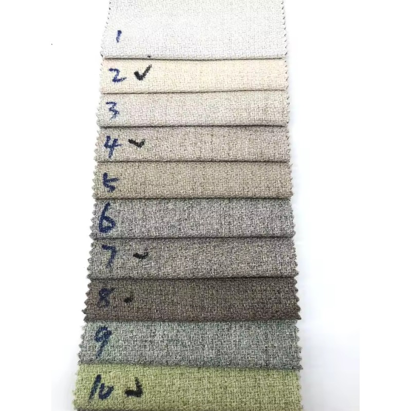 Linen Look Fabric Manufacturer - Heavyweight Vintage Microfiber