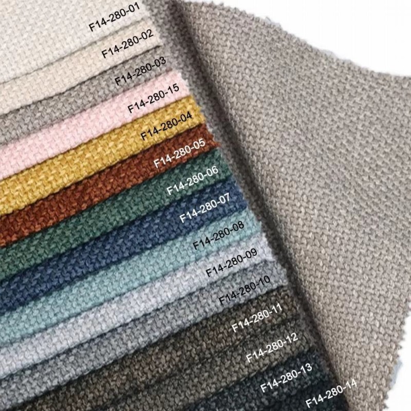 Warp Knitted Fabric Supplier - Polyester Waterproof Fake Linen