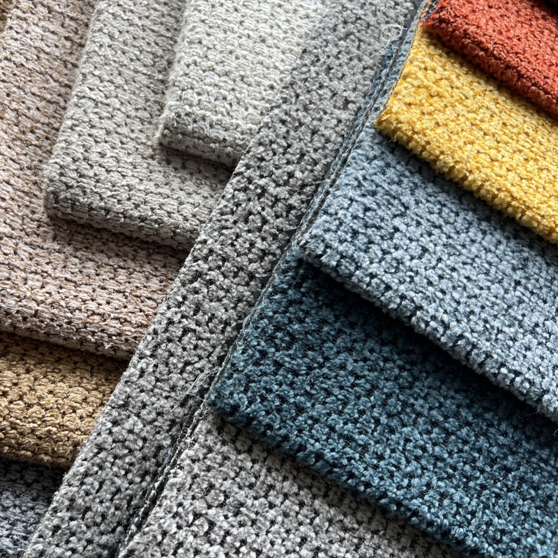 Warp Knitted Fabric Supplier - Polyester Waterproof Fake Linen