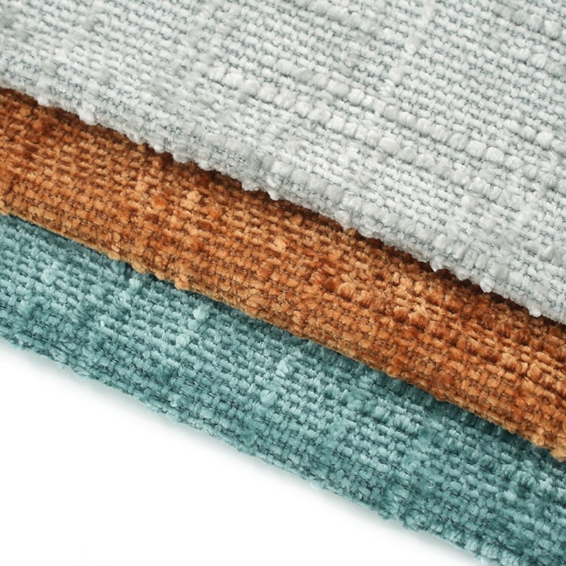Waterproof Chenille Manufacturer - Plain 100% Polyester Knitted