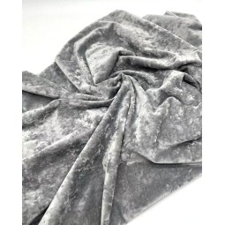 Crushed Velvet Manufacturer - Popular 100% Polyester Weft