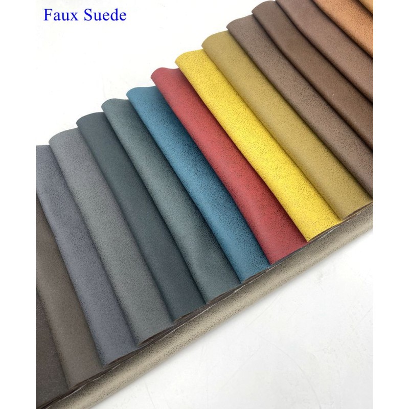 Faux Leather Fabric Manufacturer - Fast Delivery 280gsm Suede
