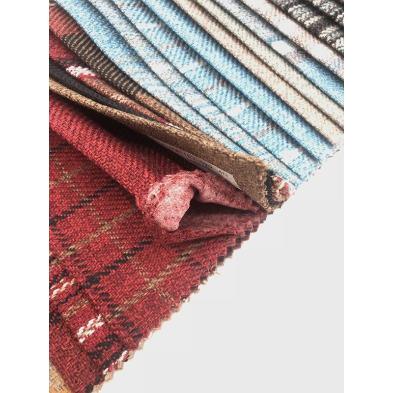 Tapestry Fabric Supplier - Small Moq Yarn Dyed Grid