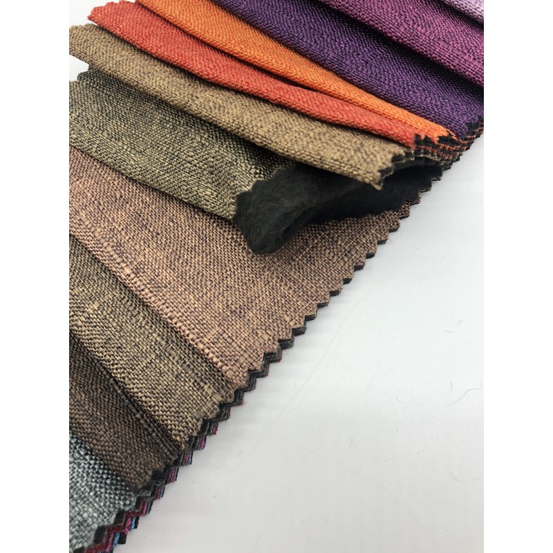 Linen Look Fabric Supplier - Home Deco 100% Polyester Wide