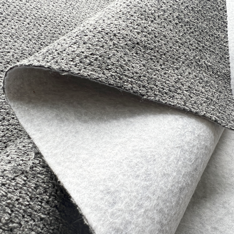 Warp Knitted Fabric Supplier - Polyester Waterproof Fake Linen