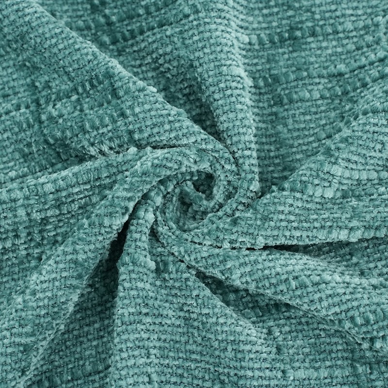 Chenille Upholstery Supplier - Home Deco Solid Color Beige