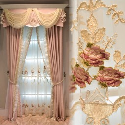 Luxury Curtain Supplier - French Silver Model Room