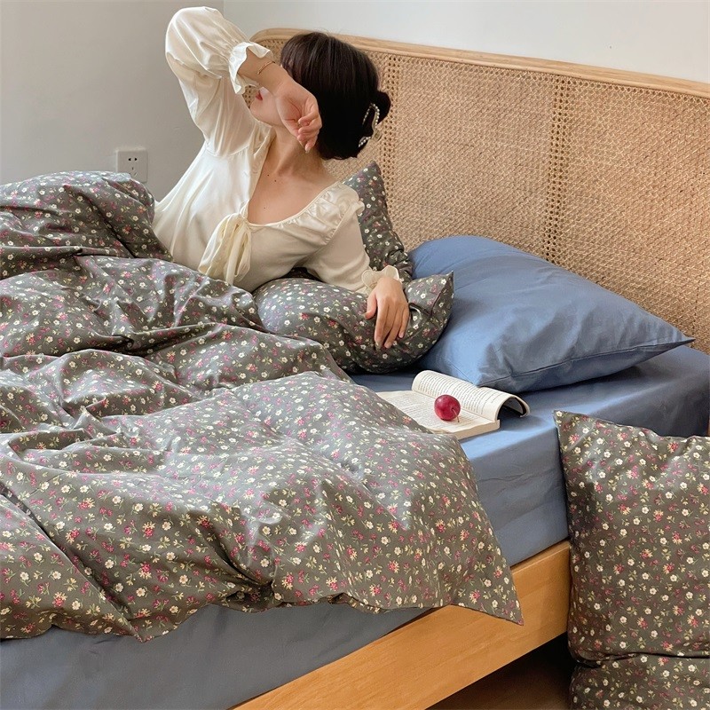 Cotton Bedding Set Factory - 4 Piece Pure Cotton Matte Simple