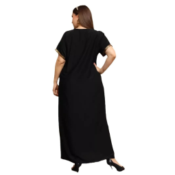 Women's Dress Supplier - Floral Embroidered Beaded Loose