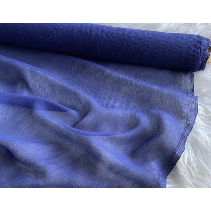 Natural Silk Supplier - Pure Crinkle Chiffon Women