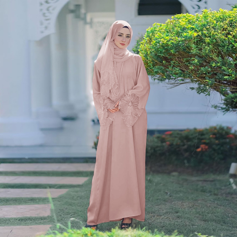 Muslim Abaya Factory - Elegant Seven-Color Diamond-Free