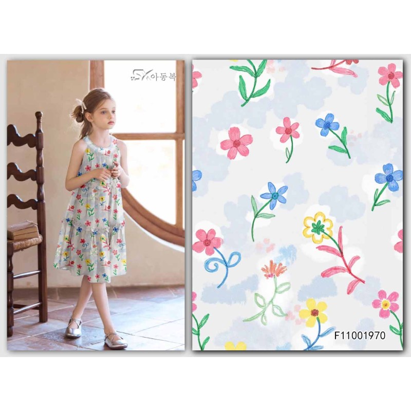 Natural Print Manufacturer - New Style Soft Luxury Flower