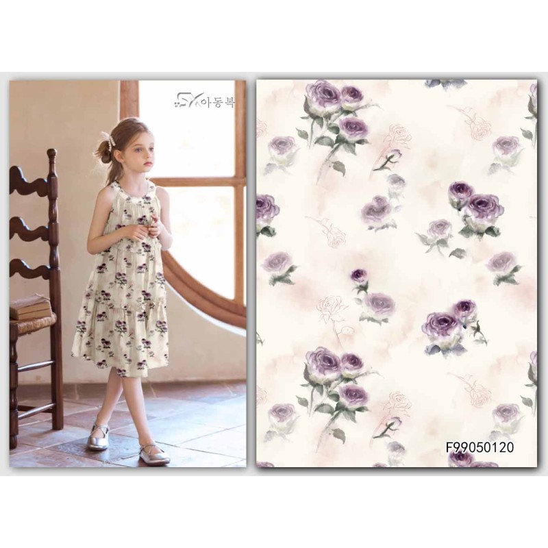 Natural Print Manufacturer - New Style Soft Luxury Flower